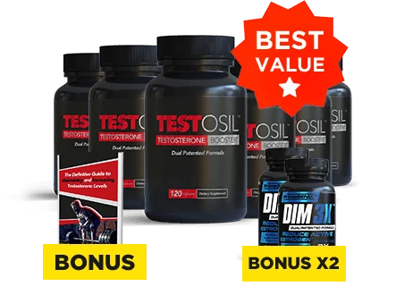6 Bottles Testosil pack